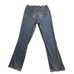 Vintage Riders by Lee Bootcut Jeans Womens 10M Dark Wash Denim Mid Rise 130702H